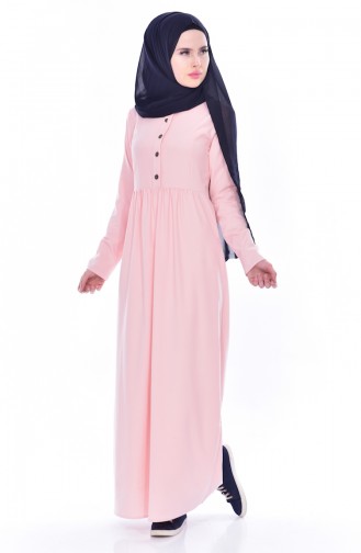 Robe Hijab Poudre 7184-03