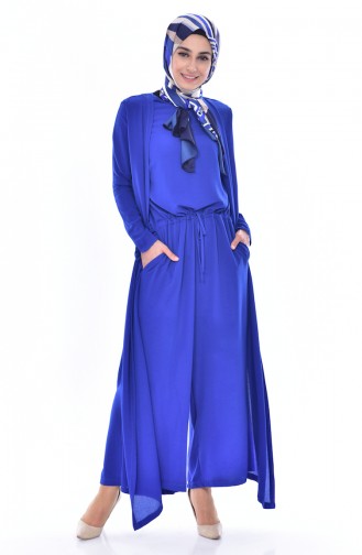 Suit Looking Jumpsuit 0001-02 Saks 0001-02