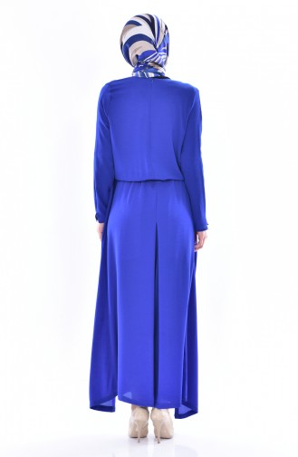 Suit Looking Jumpsuit 0001-02 Saks 0001-02