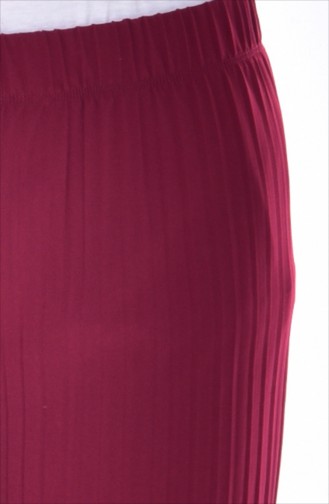 Pleated Pants 26481-09 Claret Red 26481-09