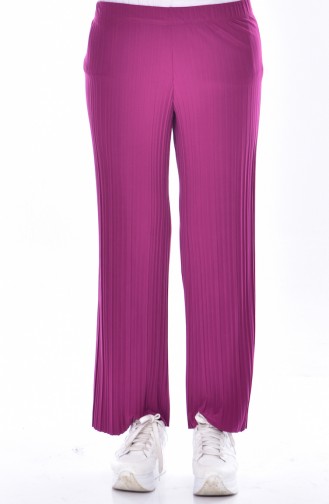 Pleated Pants 26481-05 Fuchsia 26481-05