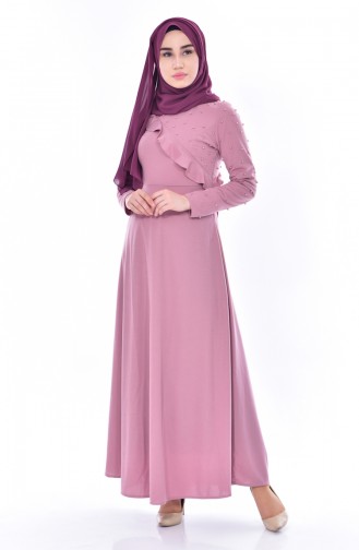 Dusty Rose İslamitische Jurk 0539-02