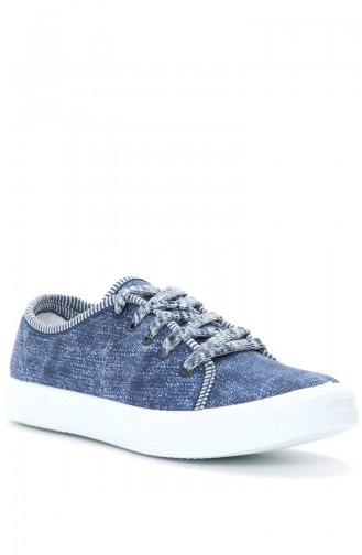 Navy Blue Casual Shoes 254-1810-014-02
