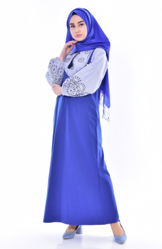 Gilet Dress 1508-01 Navy Blue 1508-01