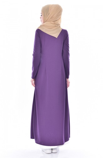 Purple Abaya 6061-05