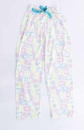 Cream Pajamas 0154-02