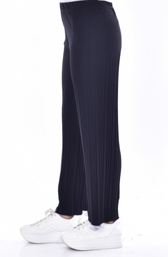 Pantalon Plissé 26481-02 Noir 26481-02