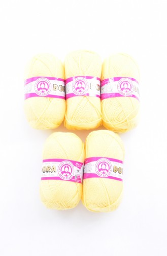 Dora Wool yarns 270-027 Yellow 270-027