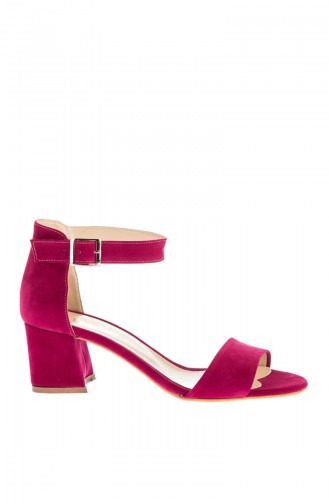 Chaussures Classique a Talons A608-18-12 Fushia Nubuck 608-18-12