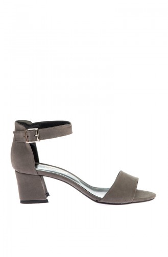 Gray High-Heel Shoes 608-18-11
