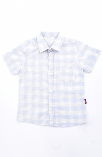 Kids Shirt 1813-02 Blue 1813-02