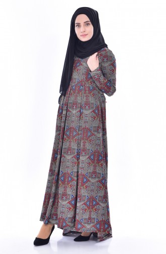 Kuyruklu Elbise 6054-03 Siyah