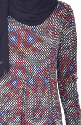 Kuyruklu Elbise 6054-03 Siyah