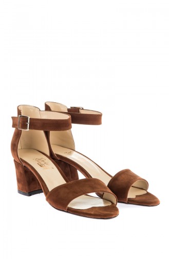 Chaussures Classique a Talons A608-18-10 Tabac Nubuk 608-18-10