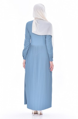 Green Almond Hijab Dress 0879-04