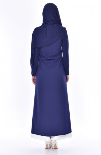 Indigo Abaya 0155-06