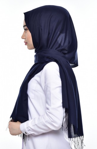 Dark Navy Blue Sjaal 16