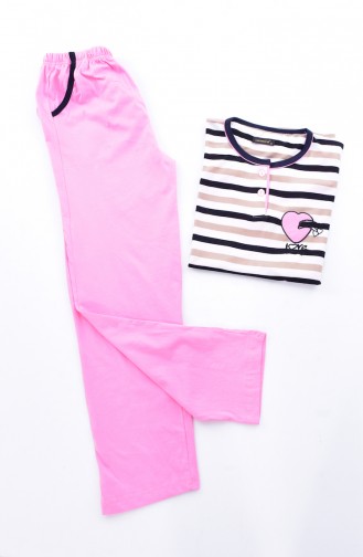 Kadın Pijama Takım 0500-05 Pembe