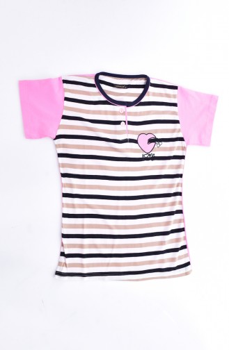 Kadın Pijama Takım 0500-05 Pembe 0500-05