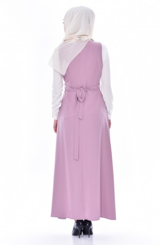 Powder Hijab Dress 0745-05
