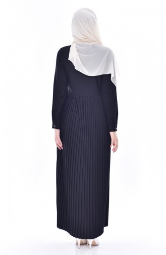 Black İslamitische Jurk 0879-03