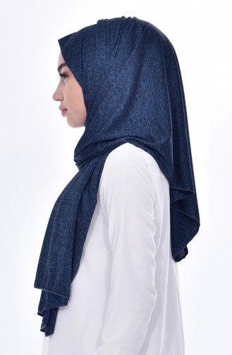 Indigo Shawl 123A