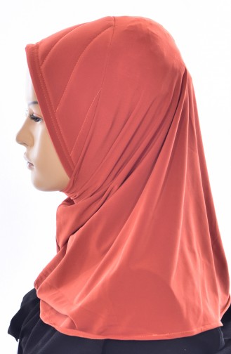 Brick Red Ready to Wear Turban 1005-14