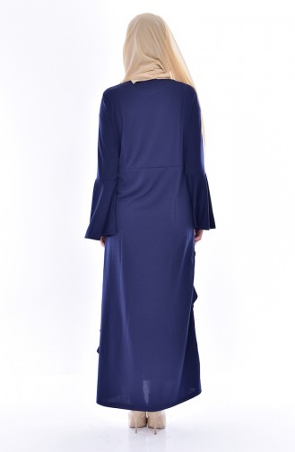 فستان أزرق كحلي 1364-04