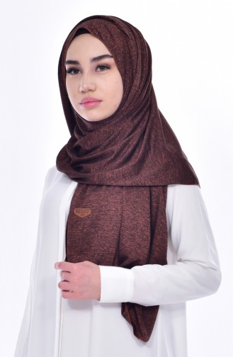 Tobacco Brown Sjaal 124A