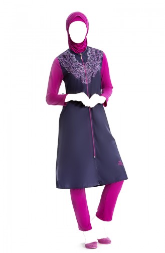 Hijab Badeanzug AR825502-01 Pink 825502-01