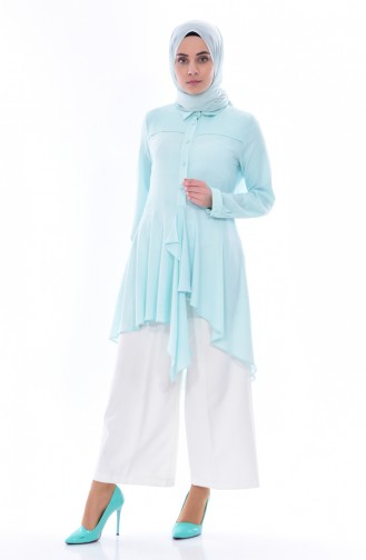 Allerli Asymmetric Tunic 1122-06 Mint Green 1122-06