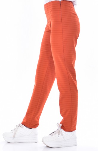 Tight-fitting Trousers 0185-08 Orange 0185-08