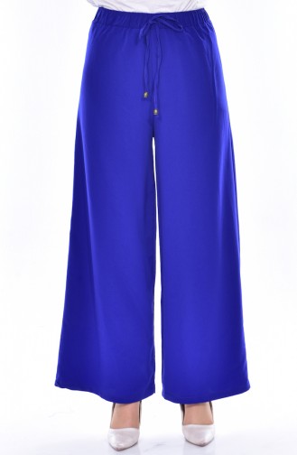 Pantalon Lâche a Lacets 2591-03 Bleu Roi 2591-03