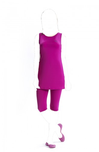 Fuchsia Swimsuit Hijab 810146-01