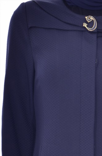 Dark Navy Blue Topcoat 0115-03