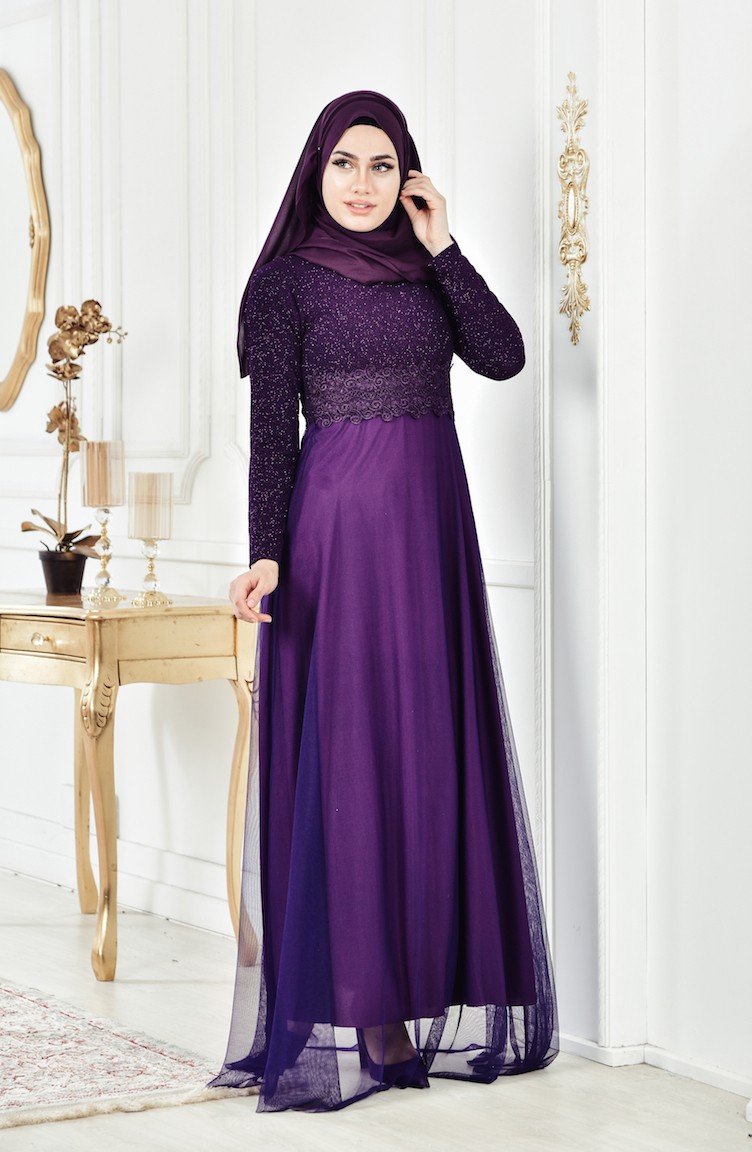 Tintwwg Women Muslim Prayer Dresses Jersey Islamic Eid Formal Gown Mock  Turtleneck Moroccan Burqa Full Length Arabic Gown Purple at Amazon Women's  Clothing store