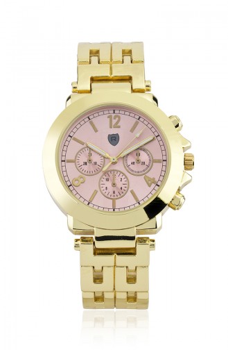 Golden Wrist Watch 10023
