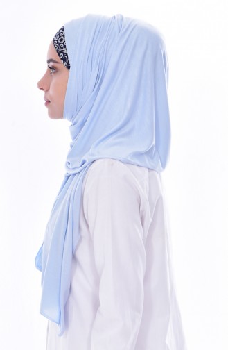 Ice Blue Shawl 129B