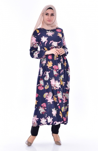 Navy Blue Tunics 3818-01