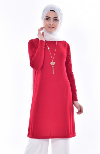 BWEST Necklace Tunic 8187-06 Red 8187-06