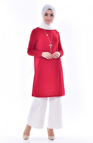 BWEST Necklace Tunic 8187-06 Red 8187-06