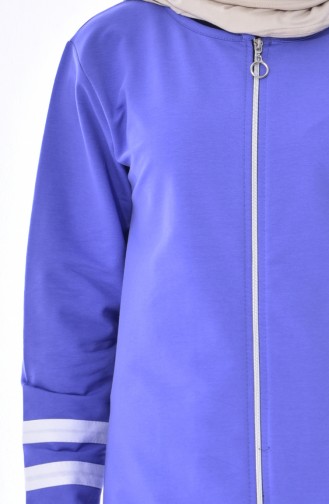 Zippered Tracksuit Suit 18050-23 Lilac 18050-23