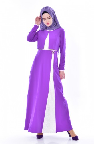 Hijab Kleid 2248-02 Lila 2248-02