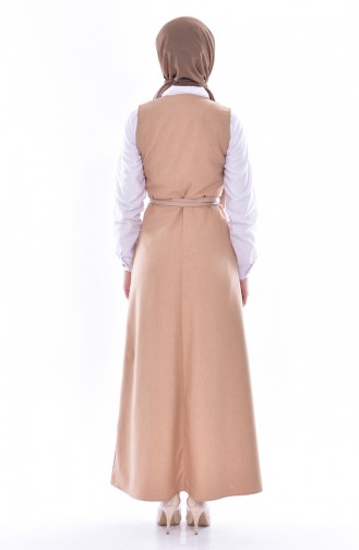 Onion Peel Hijab Dress 4095-04