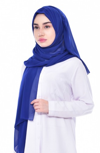 Ribbed Shawl 0021-14 Light Navy Blue 0021-14