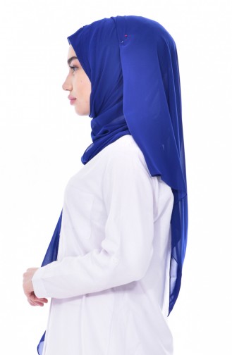 Ribbed Shawl 0021-14 Light Navy Blue 0021-14