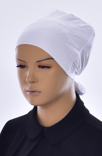 Sefamerve Scarf Shawl Anti-slip Silicone Bone 100-01 White 100-01