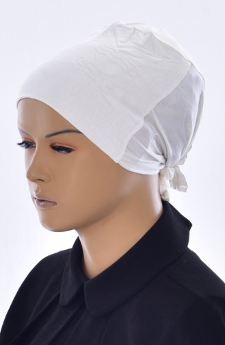 Sefamerve Scarf Shawl Non-Slip Silicone Bone 100-03 Ecru 100-03