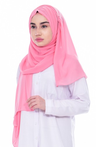 Ribbed Shawl 0021-24 CandPink 0021-24