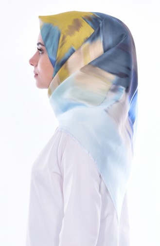 Baby Blue Scarf 02